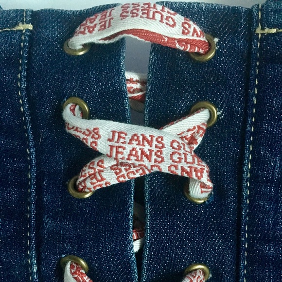 SOLD! Guess denim corset - Picture 4 of 4